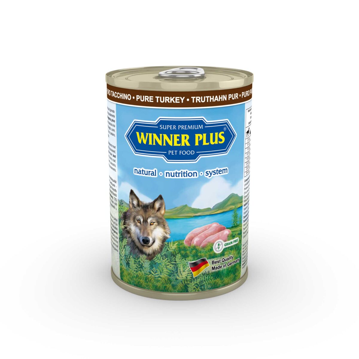 WINNER PLUS  Mono Puro con carne di tacchino - 400 g