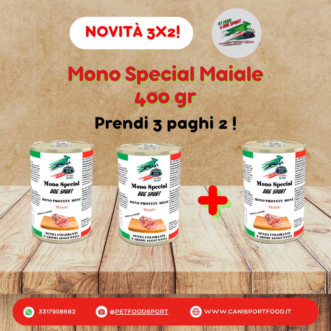 Mono protetin maiale