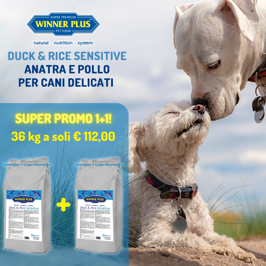 Alternative view of WINNER PLUS Duck & Rice Sensitive 18kg